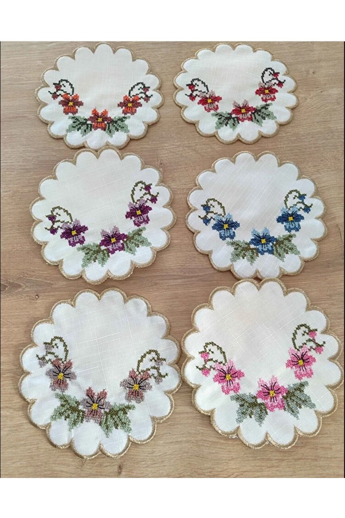 Sunumluk Peçete, Kokteyl Peçetesi, Kahve Yanı Sunumluk, Bardak Altlığı 6 Adet Sunum Peçetesi