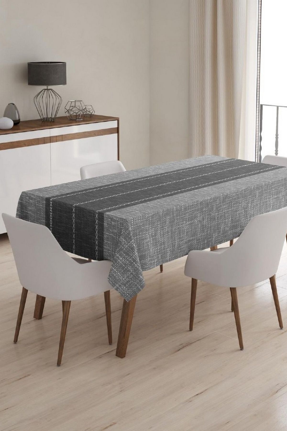 Masa Örtüsü, Dijital Baskılı Tek Masa Örtüsü, Desenli Leke Tutmaz Tek Masa Örtüsü 120x150