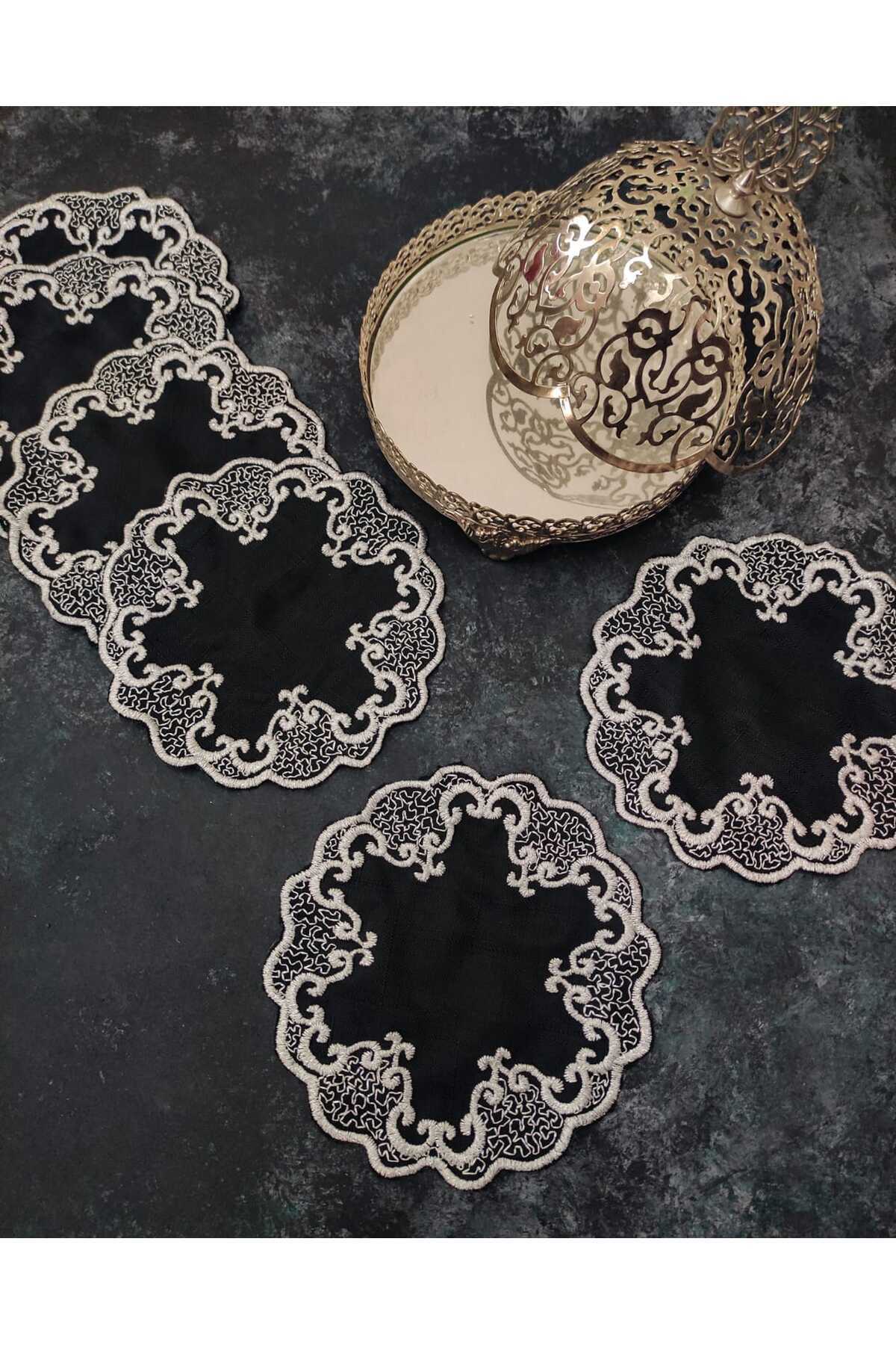 Sunumluk Peçete, Kokteyl Peçetesi, Kahve Yanı Sunumluk, Bardak Altlığı 6 Adet Sunum Peçetesi