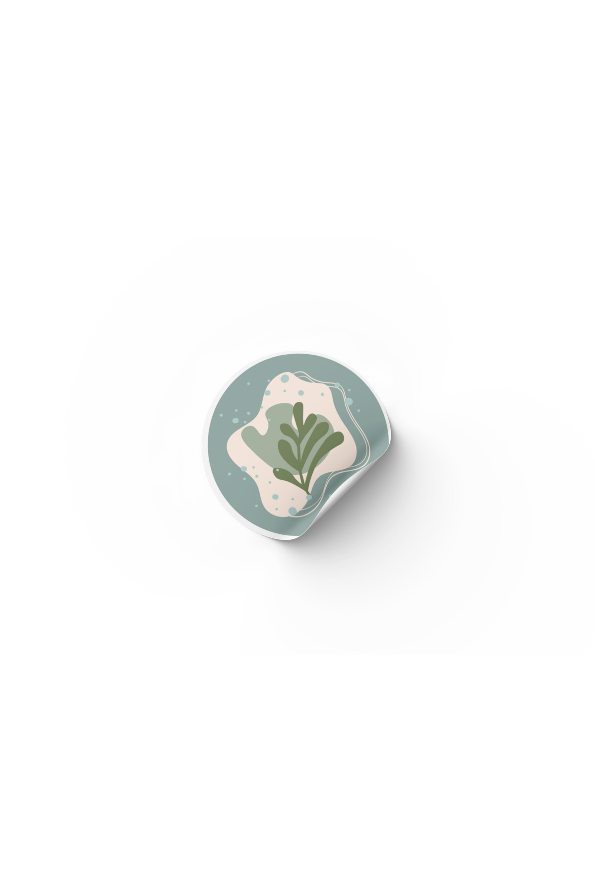 Yuvarlak Sticker - Hediye Paketleri İçin Etiket 3x3 cm