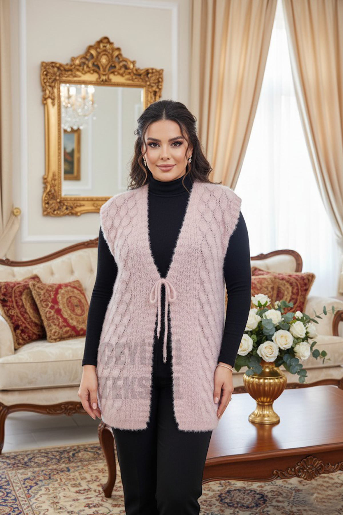 Kadın Yeleği, Çeyizlik Örgü Yelek, Hediyelik Nişan Yeleği, Nişan & Çeyiz Yelekleri