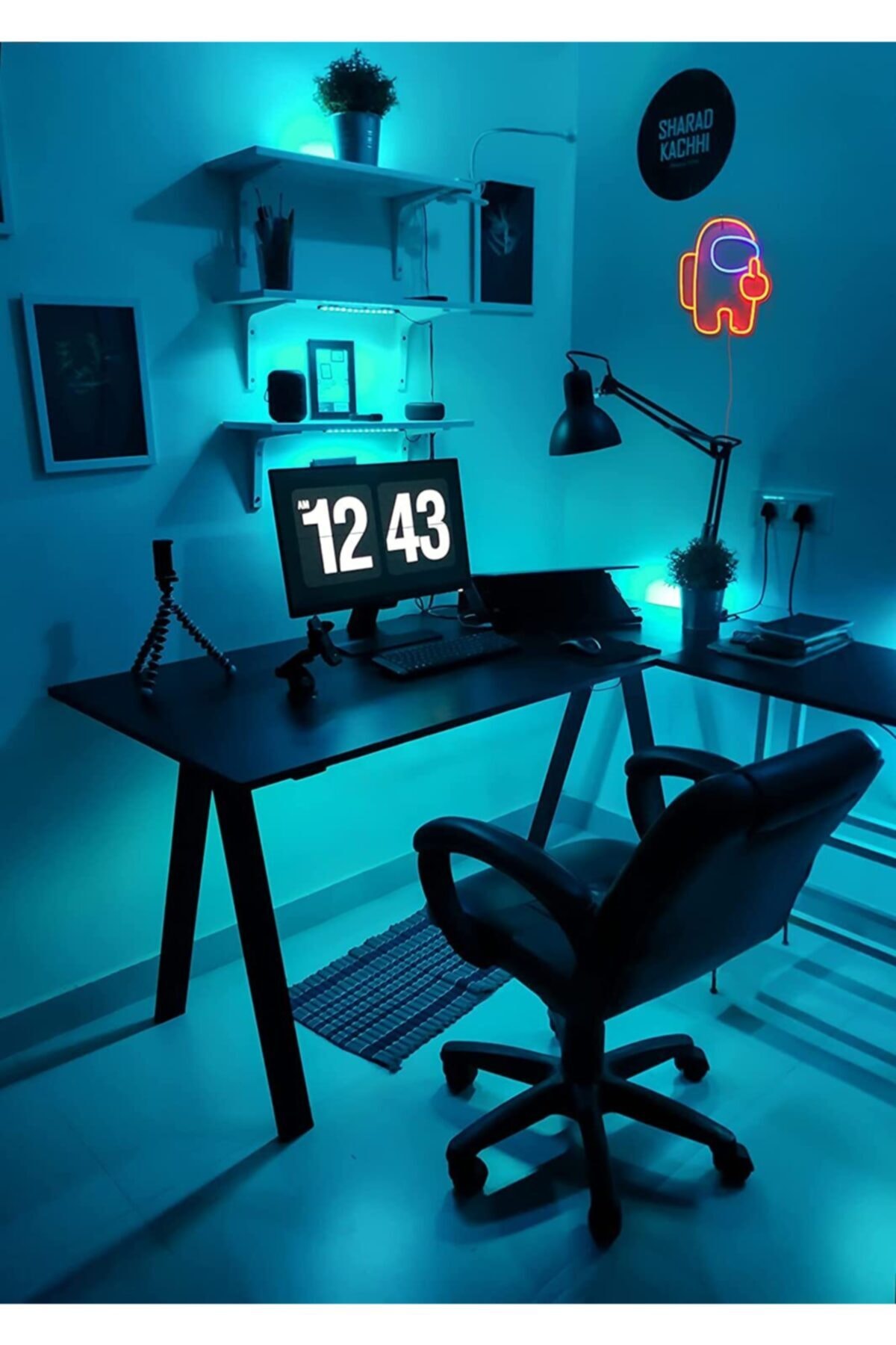 Among Us Led Duvar Için Dekoratif Aksesuar