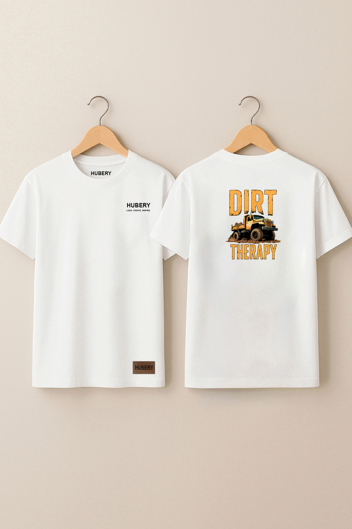 Erkek Tişört Off-Road Kamyon Baskılı Relaxed Fit – HUBERY