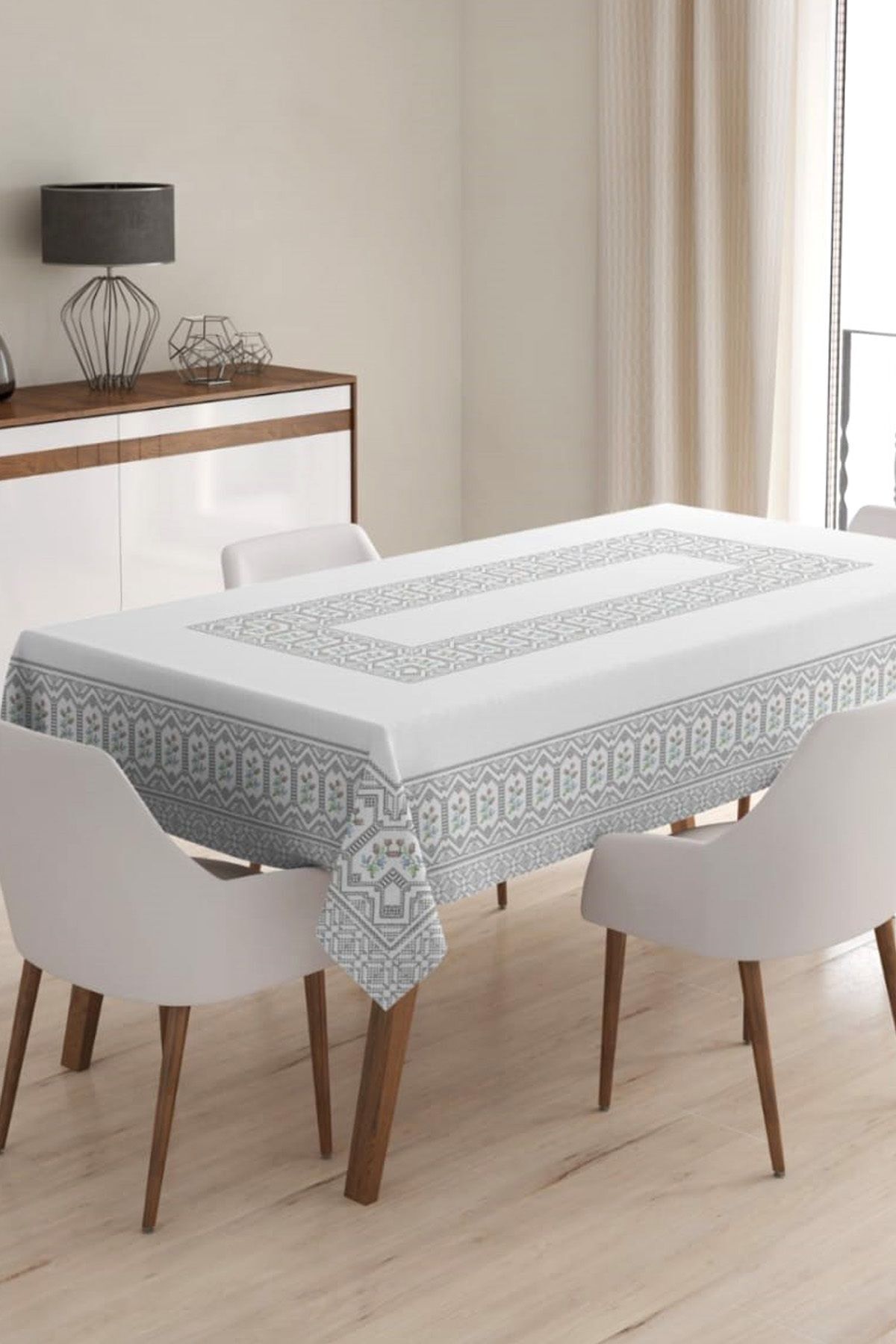 Özel Tasarım Dijital Baskılı Masa Örtüsü 150x220