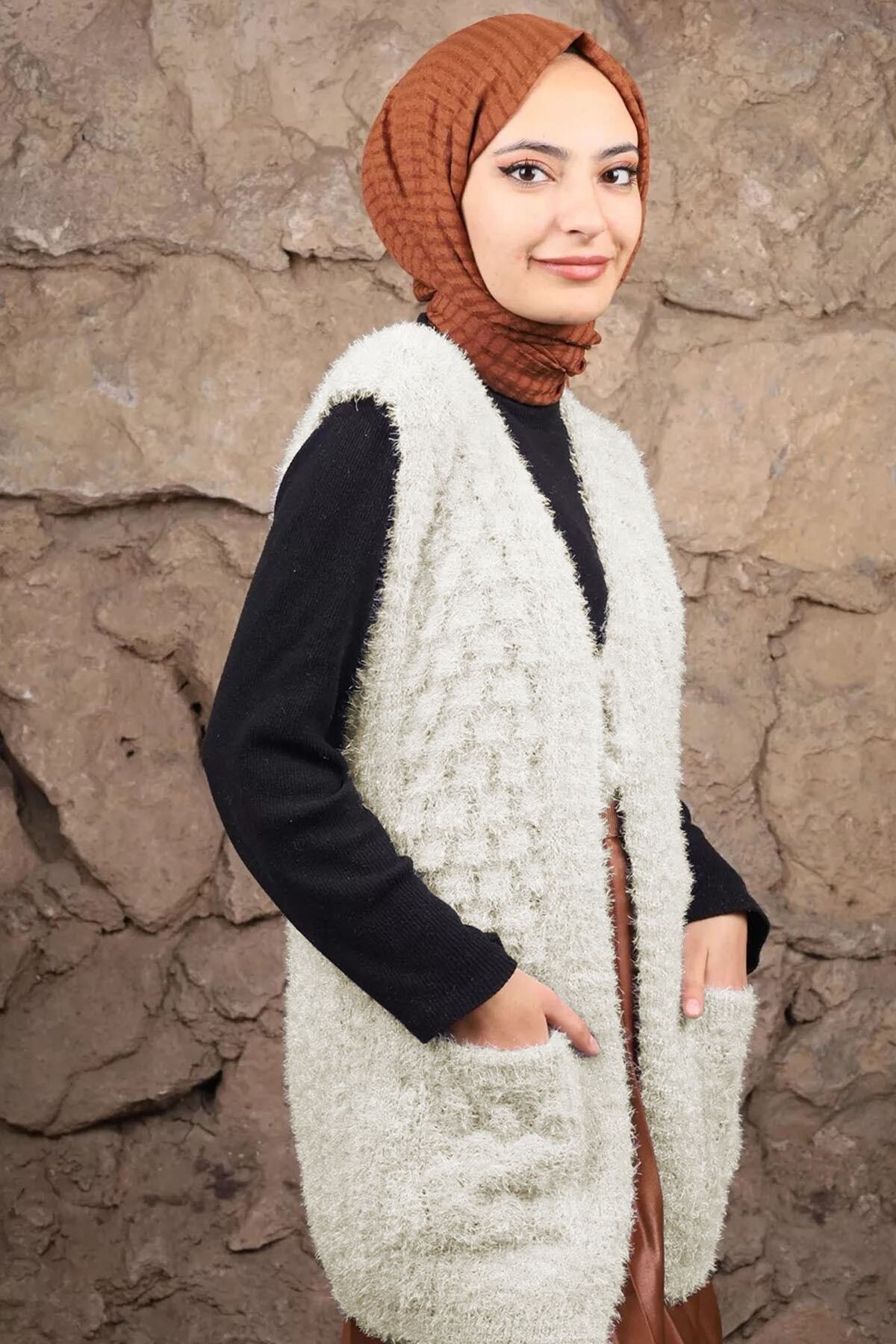 Kadın Yeleği, Çeyizlik Örgü Yelek, Hediyelik Nişan Yeleği, Nişan & Çeyiz Yelekleri