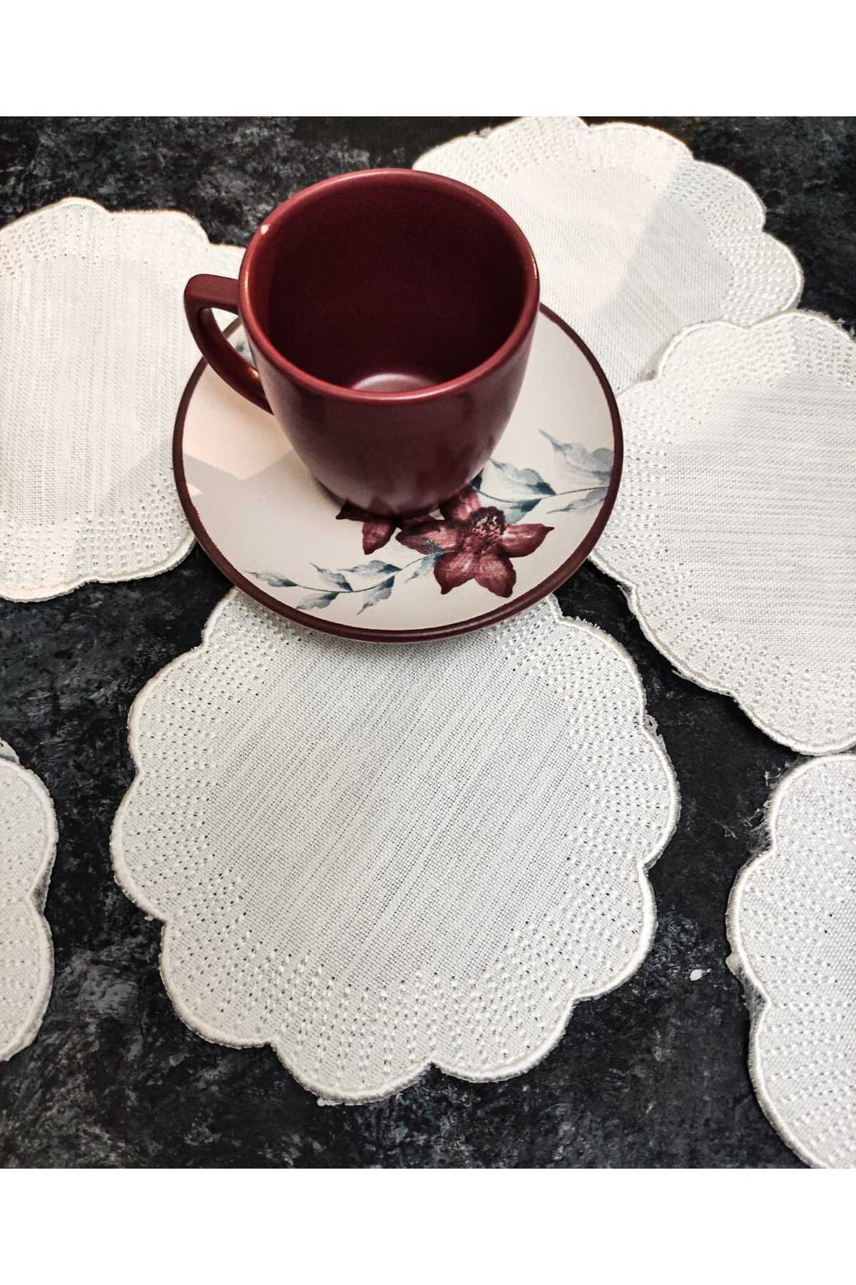 Sunumluk Peçete, Kokteyl Peçetesi, Kahve Yanı Sunumluk, Bardak Altlığı 6 Adet Sunum Peçetesi