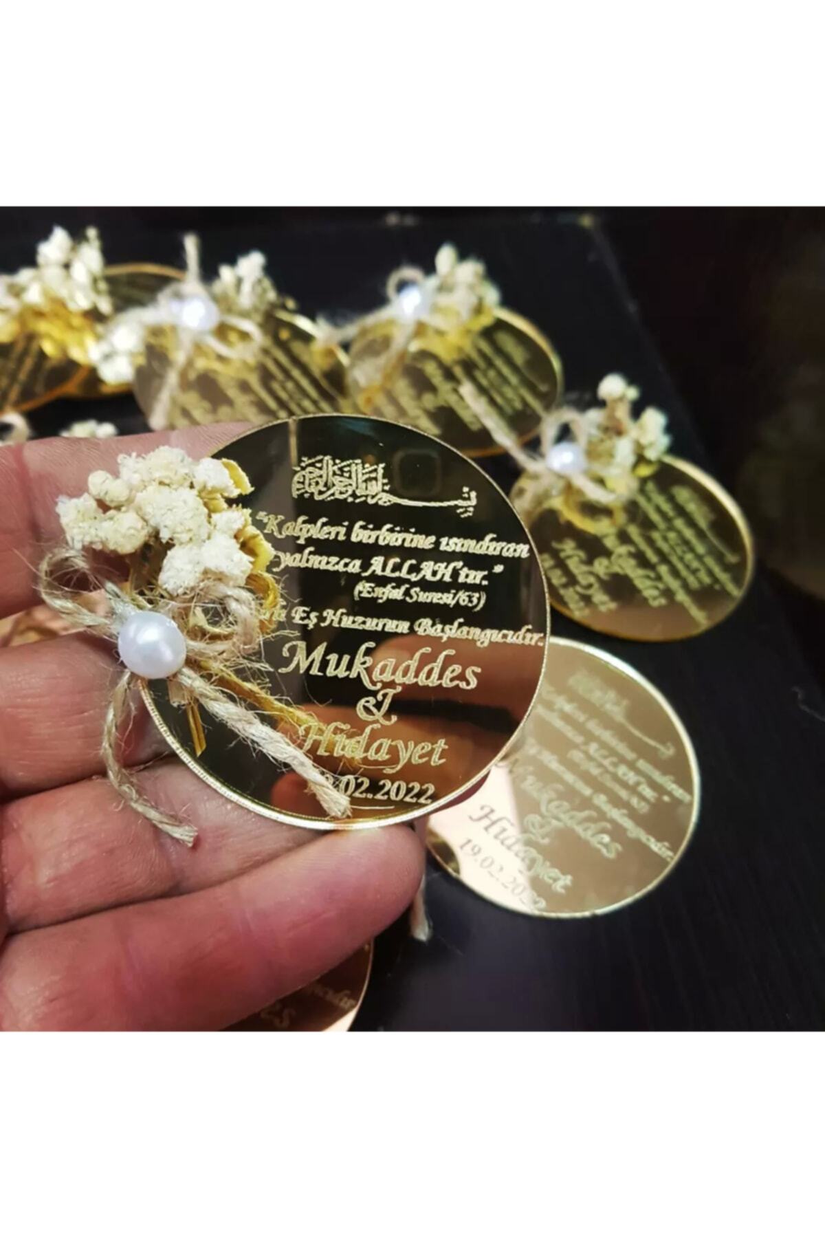Pleksi Magnet, Düğün, Nişan, Kına, Hediyelik 25 Adet