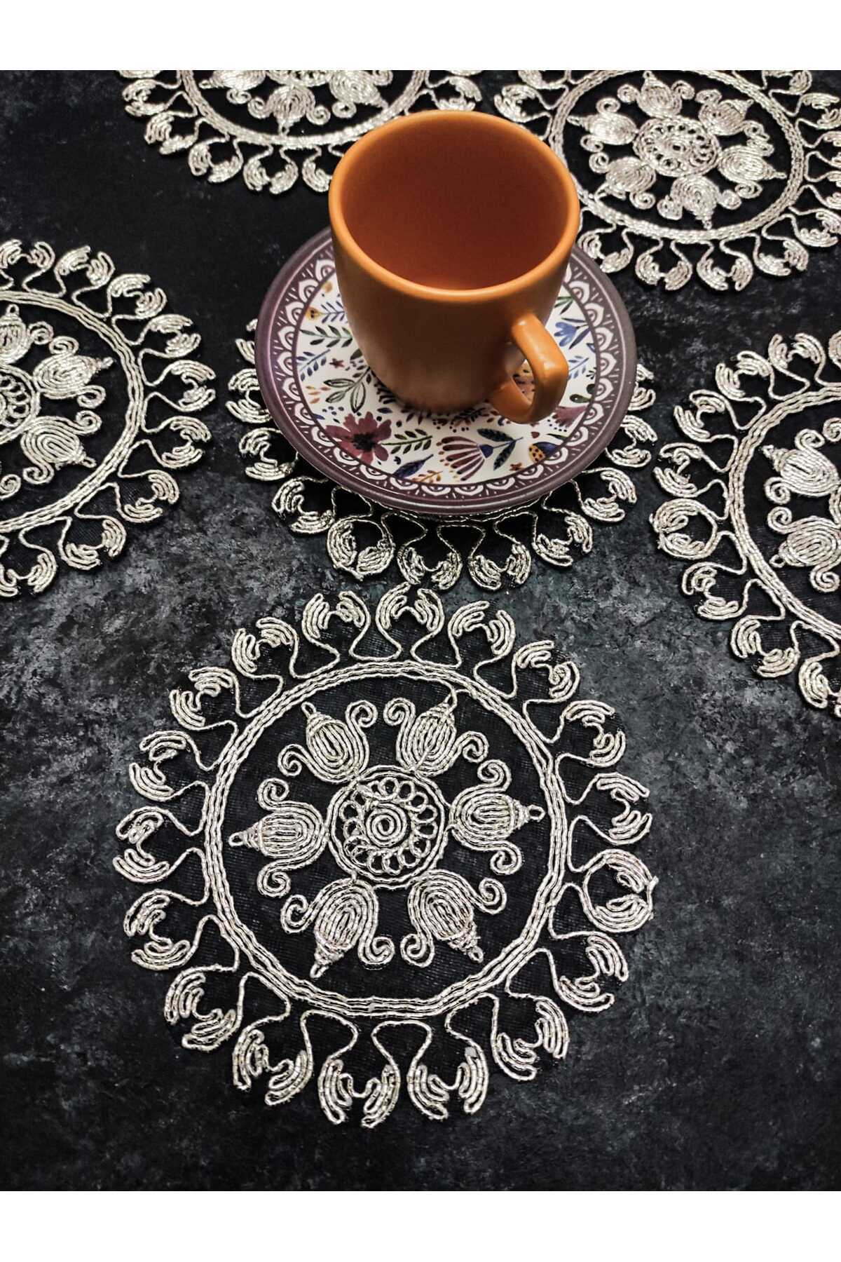 Sunumluk Peçete, Kokteyl Peçetesi, Kahve Yanı Sunumluk, Bardak Altlığı 6 Adet Sunum Peçetesi