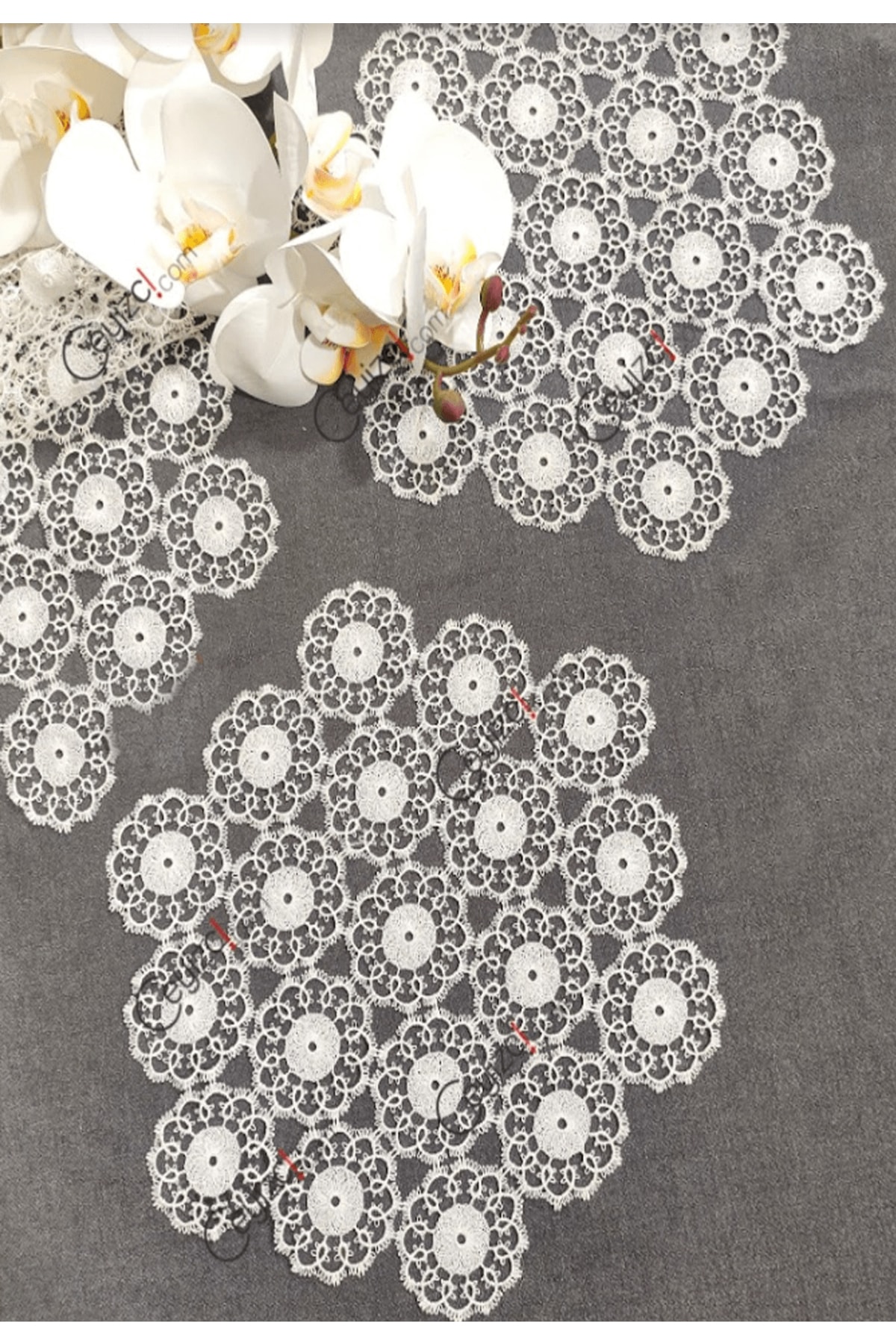 Yatak Odası Iğne Oyası 6 Parça (makine Işi)