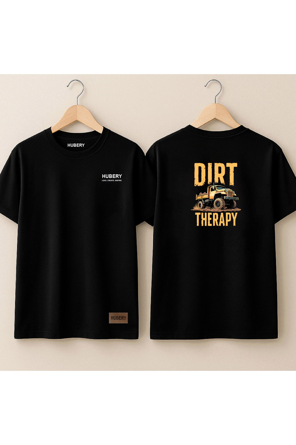 Erkek Tişört Off-Road Kamyon Baskılı Relaxed Fit – HUBERY