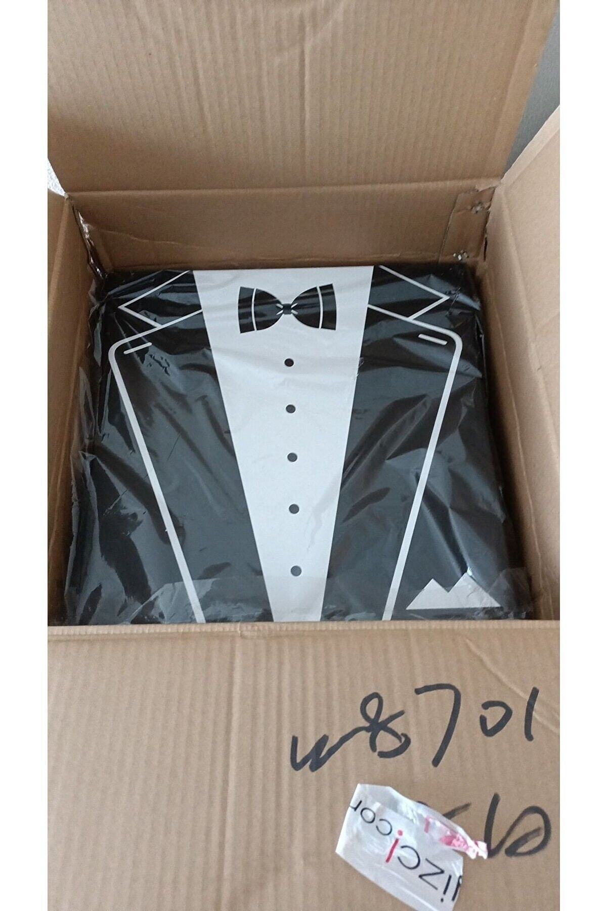 Damat Kutusu 3'Lü Set Traş Sandığı 2 Boy Damat Kutu