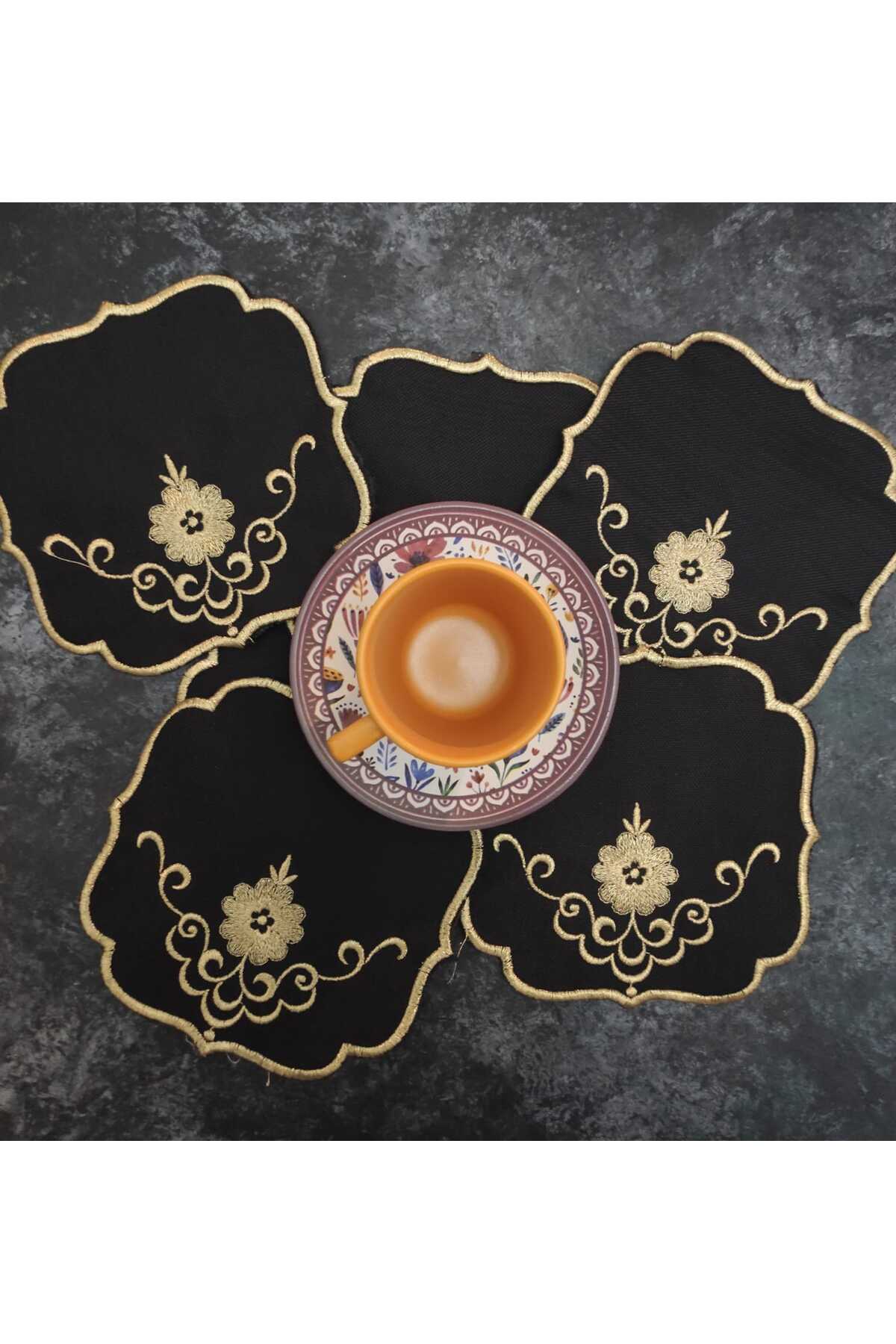 Sunumluk Peçete, Kokteyl Peçetesi, Kahve Yanı Sunumluk, Bardak Altlığı 6 Adet Sunum Peçetesi