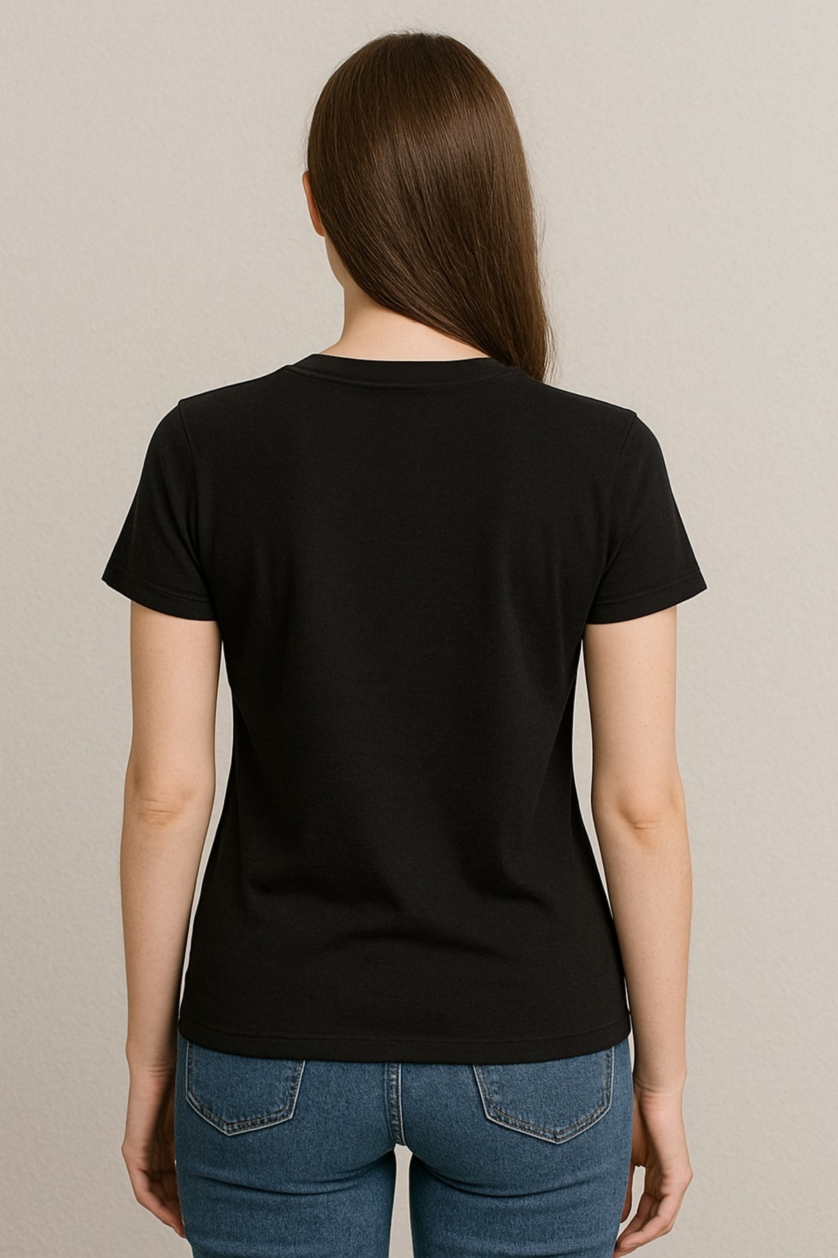 Kadın Relaxed Fit Tişört Get It Girl Yazılı İllüstrasyon Baskı – HUBERY